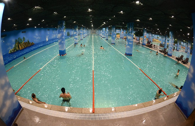 Các loại hồ bơi - Tiêu chuẩn nước, hệ thống lọc của trung tâm công viên nước hiện nay