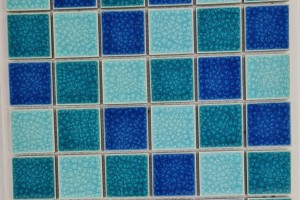 Gạch gốm men rạn kiểu Mosaic